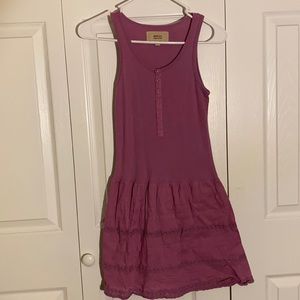 Super cute purple kids dress!